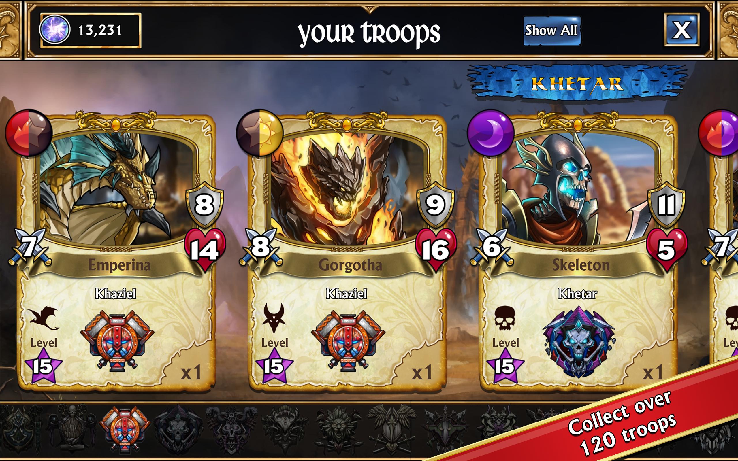 Gems of War(ʯ𠎰׿[)v1.0.692؈D2