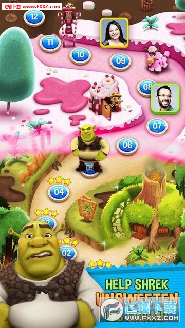 Shrek Sugar Fever(ʷR˵ǹ)؈D4