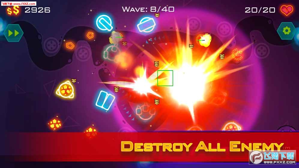 Tower Defense: Geometry War(׺Α𠎰׿)v1.2.3؈D2