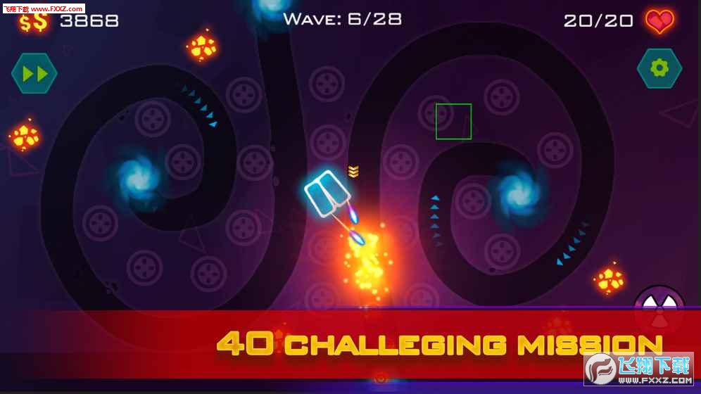 Tower Defense: Geometry War(׺Α𠎰׿)v1.2.3؈D3