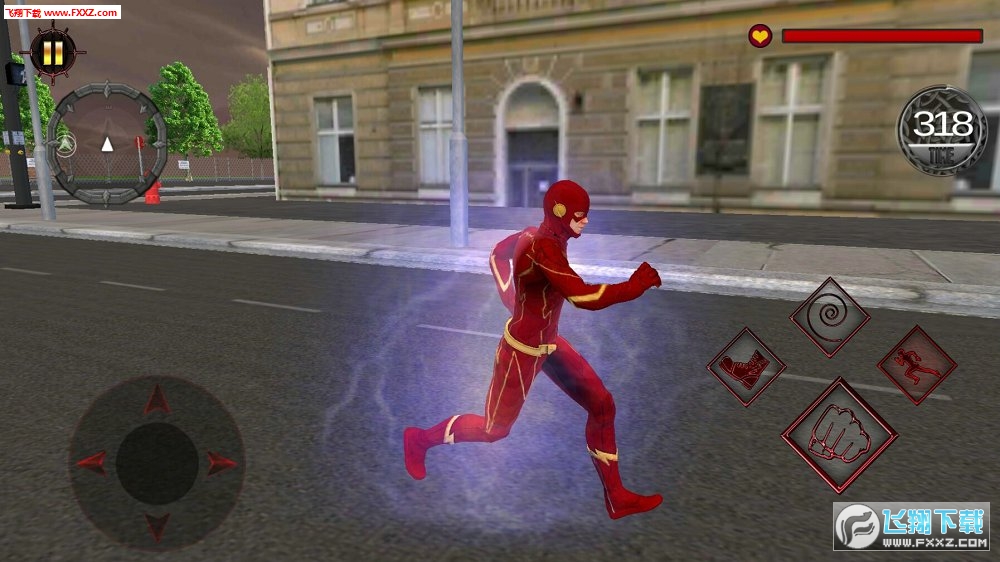 Ultimate Lightning Speedster Superhero:Flash Game2(W늂bKOW늼ٰ׿)v1.2؈D1