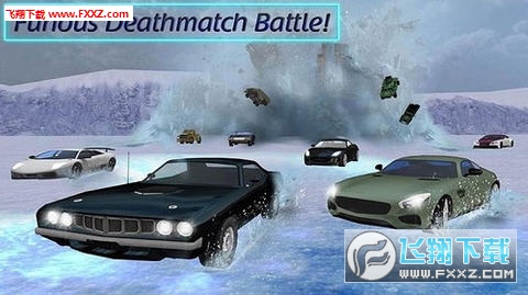 Furious Death Car Snow Racing: Armored Cars Battle׿v1.1؈D0