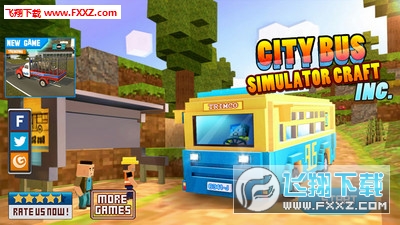 City Bus Simulator Craft PRO(ذʿģM{񂰲׿)1.2؈D1