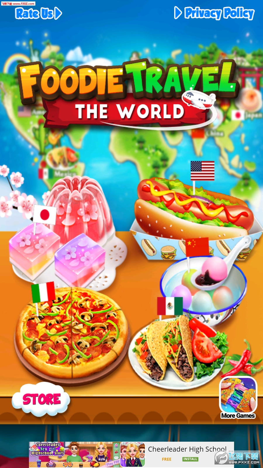 Crazy Foods Cooking: World Travel Make Food Games(؛h[簲׿)؈D1