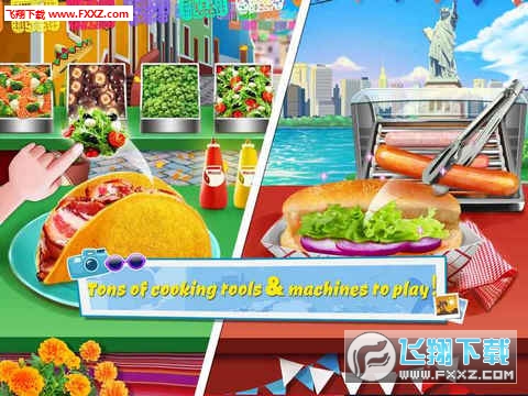 Crazy Foods Cooking: World Travel Make Food Games(؛h[֙C)؈D2