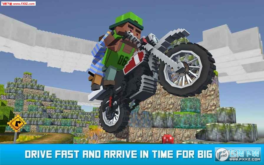 Blocky Moto Bike SIM: Winter Breeze(Ħж΢L)v 1.2 ׿؈D3