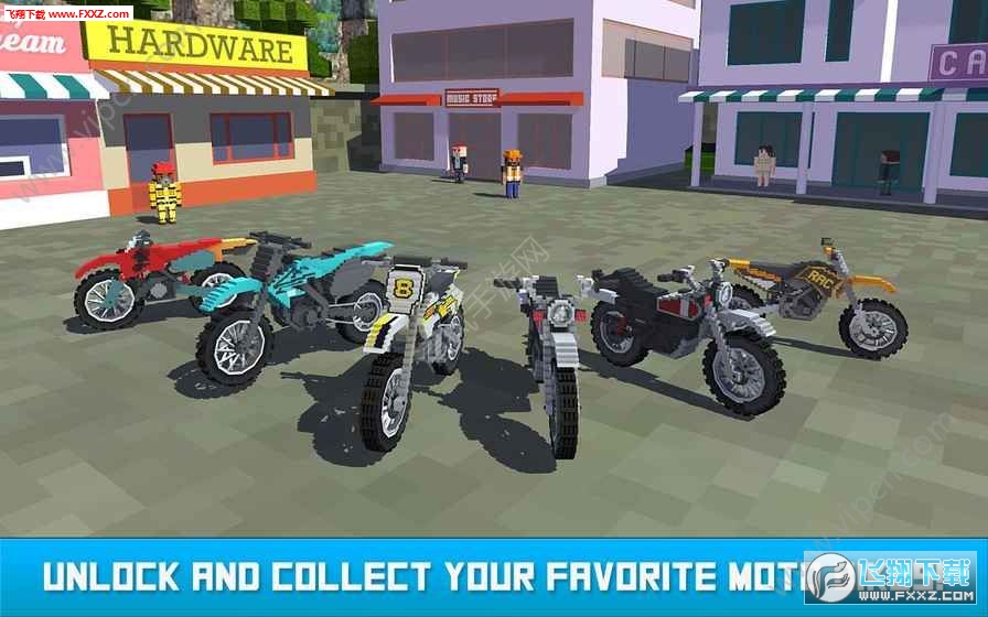 Blocky Moto Bike SIM: Winter Breeze(Ħж΢L)v 1.2 ׿؈D2