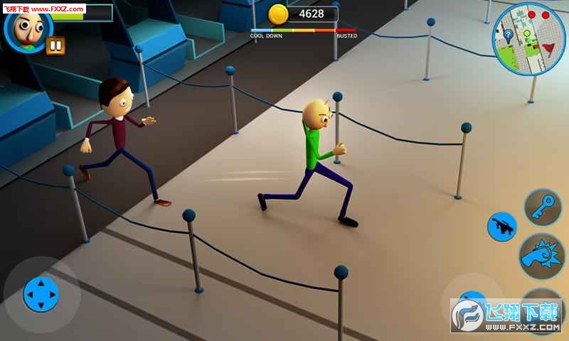 Scary Baldi : Airport Escape Game(Scary Baldi[)؈D2