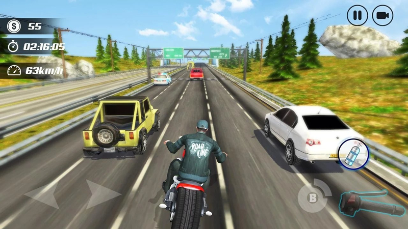 Highway Moto Rider - Traffic Race(·Ħ܇[)؈D4