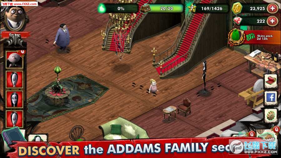 Addams Family Mystery Mansion(˹һլۡ׿)v0.0.4؈D1