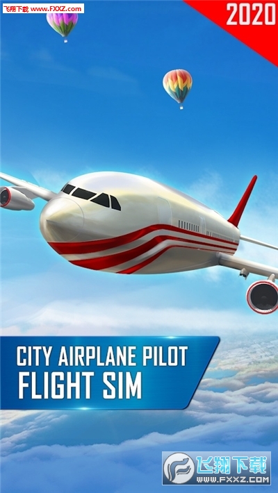 City Airplane Pilot Flight Sim - New Plane Games(wІT[)v1.0؈D1