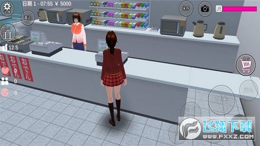 Real High School Simulator Girl Fight Battle Life(ѻУ@YģM׿)2.0°؈D1