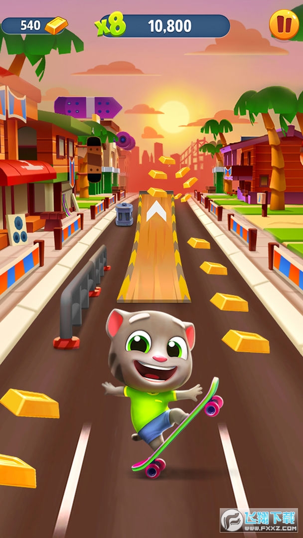 ķ؈ܿ(Talking Tom Gold Run)ٷv6.4.0.802 ׿؈D1