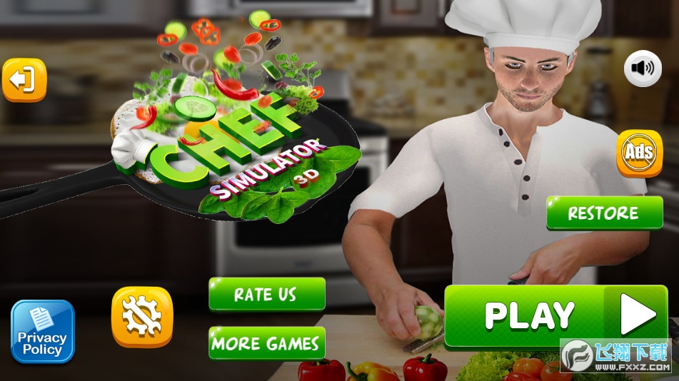 ̓MN[3DNN׿(Virtual Chef Cooking Game 3D: Super Chef Kitchen)2.0֙C؈D0