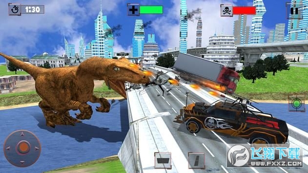 Dinosaur Hunter City Attack Destruction Simulator[°2023v.1.0°؈D1