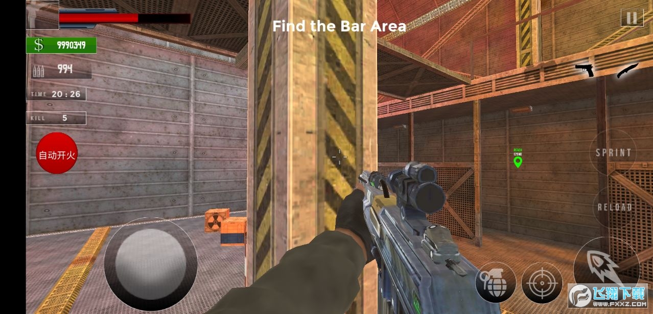 Real zombie hunter 2: FPS Shooting in Army Bunker(ĽƫC˟o޽Ű)v1.7°؈D3