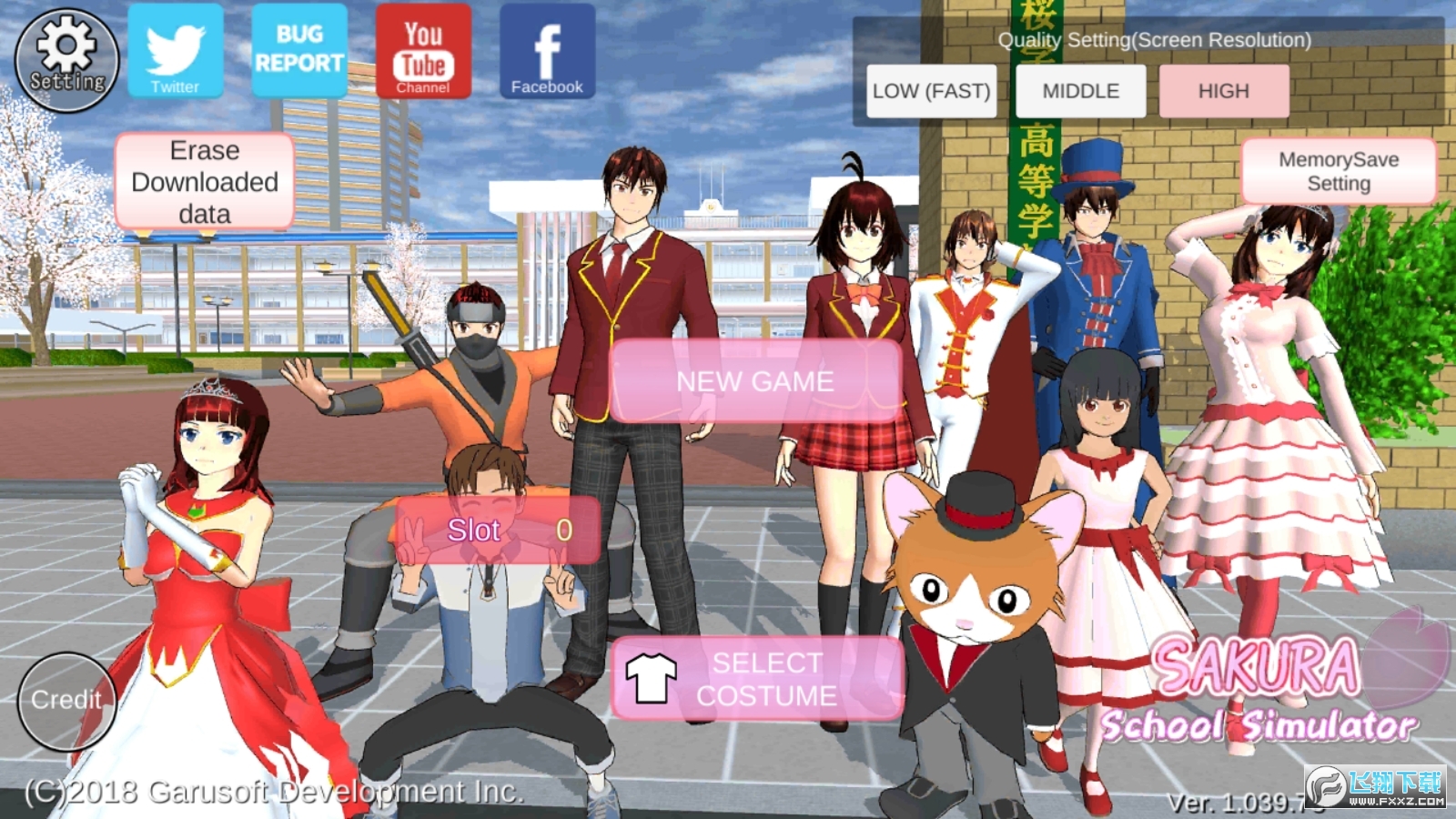 ѻУ@ģM1.043.03Rβ(SAKURA SchoolSimulator)°؈D4